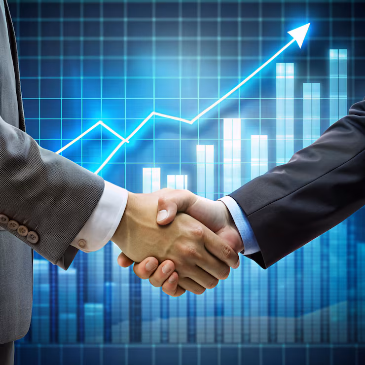 Partnership growth visual